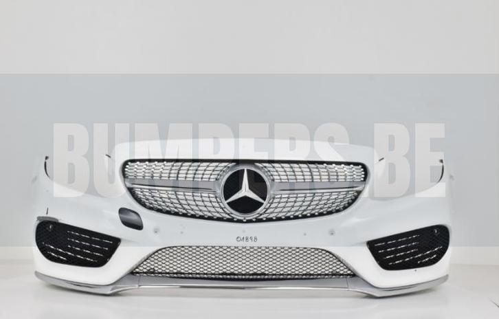 Bumper MERCEDES C-KLASSE C KLASSE W205 205 2014- AMG LINE Vo, Auto-onderdelen, Carrosserie, Bumper, Voor, Gebruikt, 6 maanden garantie