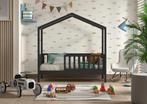 DALLAS PEUTER HUISBED 70 X 140 CM ANTRACIET, Kinderen en Baby's, Ophalen, Nieuw, 70 tot 85 cm, 140 tot 160 cm