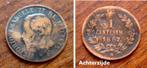 1 centesimo Vittorio Emanuele II Italy 1867, Verzenden, Italië, Losse munt