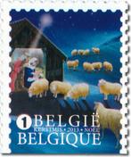 Bpost - Kerst BE - 10 postzegels tarief 1 - Verzending Belgi, Postzegels en Munten, Postzegels | Europa | België, Ophalen of Verzenden