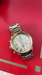Diesel horloge goud, Handtassen en Accessoires, Horloges | Heren, Ophalen, Gebruikt, Goud