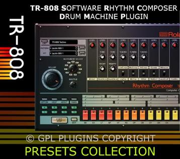 ROLAND TR-808 Software Drum Sampler / Machine Plugin 2024