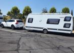 Dethleffs – Camper - 530 FSK - stapelbed (6 slp) en voortent, Caravans en Kamperen, Caravans, 7 tot 8 meter, Particulier, Dethleffs