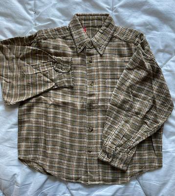 Chemise en flanelle à carreaux taille 116, Enlèvement ou Envoi, Neuf, Chemise ou Chemisier