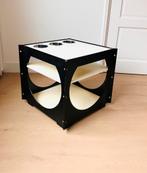 Vintage Space Age barwagen in de stijl van Joe Colombo., Ophalen, 50 tot 100 cm, Vierkant, 50 tot 100 cm