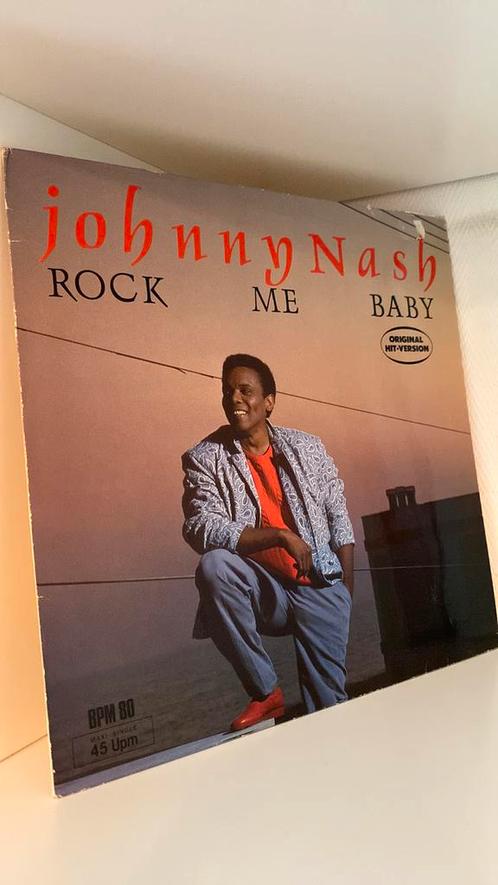 Johnny Nash – Rock Me Baby, Cd's en Dvd's, Vinyl | Hiphop en Rap, Gebruikt, 1985 tot 2000, Ophalen of Verzenden