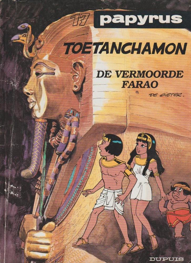 Strip - Papyrus nr. 17 - Toetanchamon, de vermoorde farao., Boeken, Stripverhalen, Verzenden