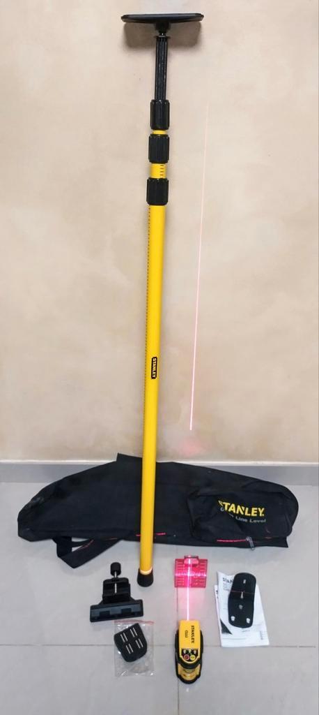 STANLEY CLLi automatische kruislaserwaterpas, bijna nieuw, Doe-het-zelf en Bouw, Meetapparatuur, Ophalen of Verzenden