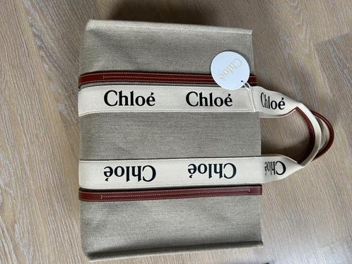 Chloé nieuw large woody tas 1150 euro, Handtassen en Accessoires, Tassen | Damestassen, Nieuw, Verzenden