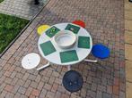 Table LEGO vintage années 70-80 avec 5 sièges ronds, Verzamelen, Ophalen, Gebruikt