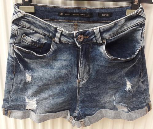 Skinny jeansshort van Coolcat maat S/M, Vêtements | Femmes, Culottes & Pantalons, Porté, Taille 36 (S), Bleu, Enlèvement ou Envoi