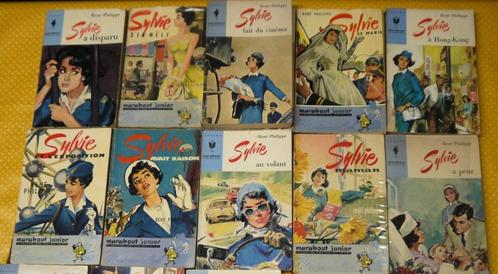 Lot de 25 livres Sylvie - René Philippe -Marabout, Boeken, Kinderboeken | Jeugd | 13 jaar en ouder, Gelezen, Fictie, Ophalen