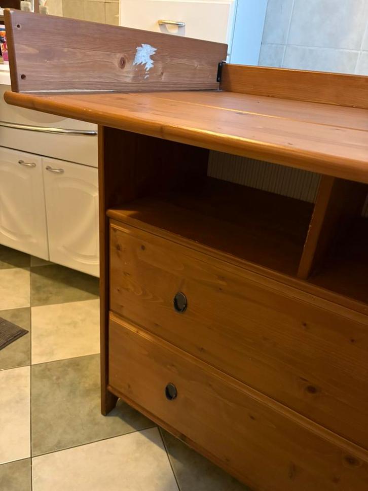 Table a langer commode, Kinderen en Baby's, Kinderkamer | Commodes en Kasten, Gebruikt, Commode, Ophalen