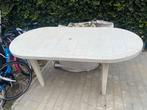 Plastic tafel, Tuin en Terras, Tuintafels, Ophalen, Zo goed als nieuw, Plastic