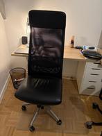 Markus bureaustoel ikea, Maison & Meubles, Enlèvement, Utilisé, Noir, Chaise de bureau