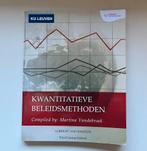 Kwantitatieve Beleidsmethoden - Martina Vandebroeck KUL, Verzenden