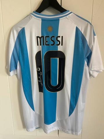 Gesigneerd Shirt Lionel Messi beschikbaar voor biedingen