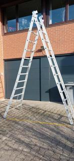 2 zeer goede ladders weinig gebruikt, Ladder, Ophalen of Verzenden