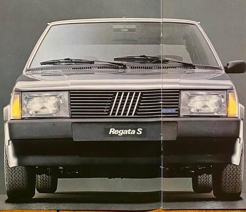 FIAT REGATA - Brochure de la première voiture de 1983, Livres, Autos | Brochures & Magazines, Comme neuf, Autres marques, Enlèvement ou Envoi