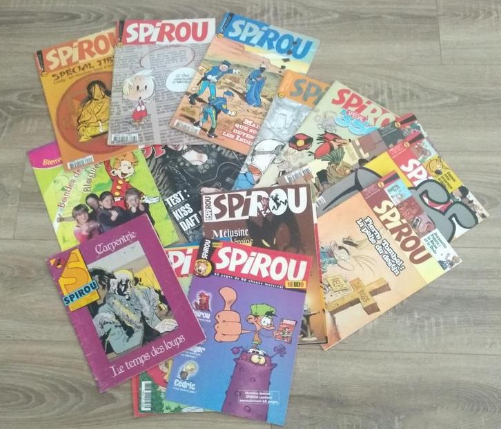 Lot d'hebdomadaires Spirou, Livres, BD, Enlèvement ou Envoi