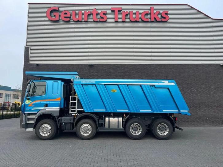 DAF CF 530 8X4 HEAVY DUTY MEILLER KIPPER/TIPPER EX DEMO TRUC, Auto's, Vrachtwagens, Te koop, ABS, Airconditioning, Centrale vergrendeling