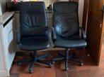 2 bureau stoelen ( gebruikt ), Ophalen, Gebruikt, Zwart, Bureaustoel