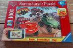Cars Puzzel 100 stuks - merk Ravensburger - vanaf 6 jaar, Enlèvement, Moins de 500 pièces, Comme neuf, Puzzle