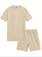 Short + T- shirt summer set, Ophalen of Verzenden, Beige, Geen merk, Overige typen