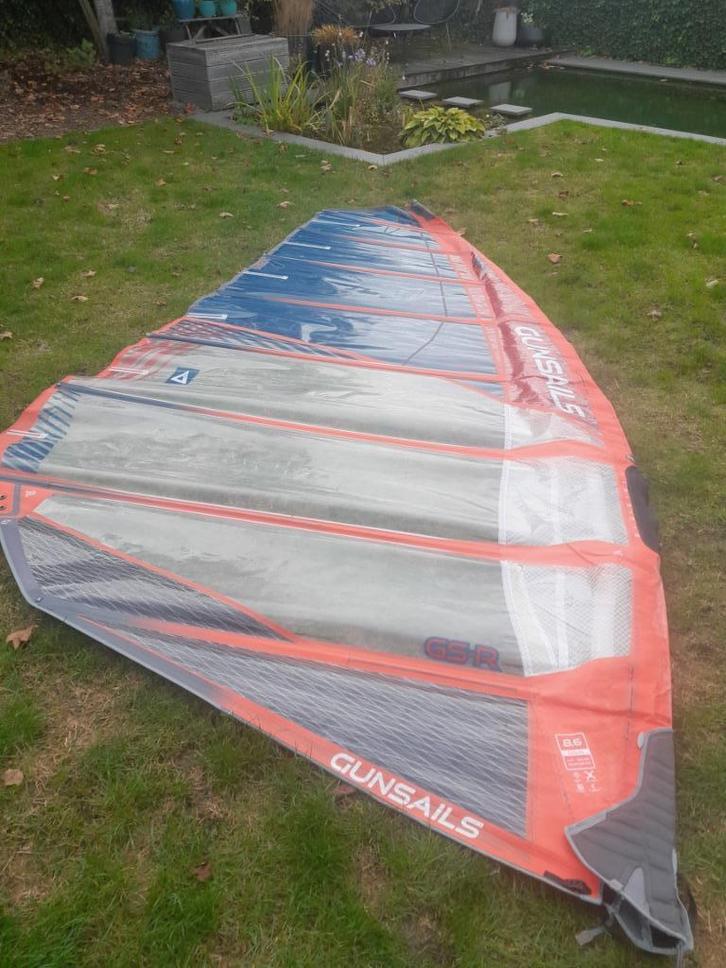 Gunsails Gsr 8,6 race /slalom zeil, Watersport en Boten, Windsurfen, Zeil, Met draagtas, Ophalen
