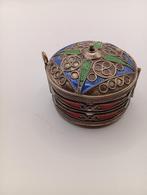Bracelet boîte en argent berbère Kabyle, Ophalen
