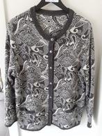 DAMART? Grijze vest met print Mt: (D) 46-48 (B) L Prijs: € 3, Trui of Vest, Ophalen of Verzenden, Grijs, Damart