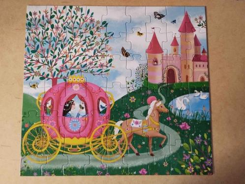Djeco puzzel van 54 stukjes, Kinderen en Baby's, Speelgoed | Kinderpuzzels, Zo goed als nieuw, 2 tot 4 jaar, Ophalen of Verzenden