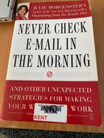 Never check your email in the morning, Enlèvement ou Envoi, Utilisé