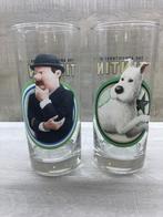 Lot de 2 verres Tintin neuf du Film Tintin Paramount 2011, Ophalen of Verzenden, Kuifje, Nieuw, Overige typen