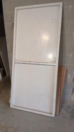 Metale deur voor schuur / stal / tuinhuis / werfkeet /..., Enlèvement, Utilisé