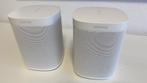 2 X Sonos One Gen 2 met Google Assistent., Audio, Tv en Foto, Luidsprekerboxen, Ophalen of Verzenden, Zo goed als nieuw, Front, Rear of Stereo speakers