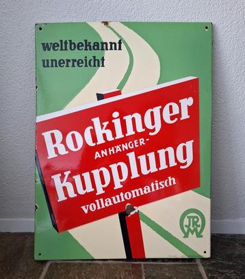 Emaille bord Rockinger Anhängerkupplung beschikbaar voor biedingen