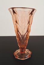 Vase tulipe décoratif Art Déco en verre Rosaline, Enlèvement ou Envoi