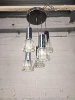 Vintage chroom waterval lamp, Ophalen of Verzenden