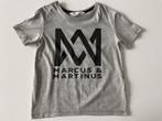 Grijze t-shirt maat 116, Kinderen en Baby's, Kinderkleding | Maat 116, H&M, Ophalen of Verzenden, Zo goed als nieuw, Shirt of Longsleeve