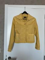 Oker jeansjasje dames River Woods 38, Kleding | Dames, Jassen | Zomer, River Woods, Geel, Zo goed als nieuw, Ophalen