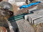 7 Palen en platen met betonvoet, Tuin en Terras, Ophalen, Gebruikt