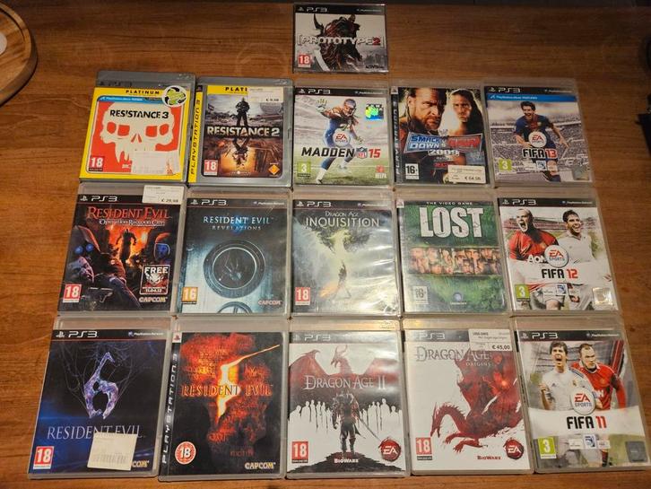 PS3 games, Games en Spelcomputers, Spelcomputers | Sony PlayStation 3, Zo goed als nieuw, Zonder controller, Met games, Ophalen of Verzenden
