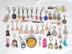 Lot de 40 porte-clés vintage & récents dont 30 publicitaires, Collections, Porte-clés, Utilisé, Enlèvement ou Envoi, Marque