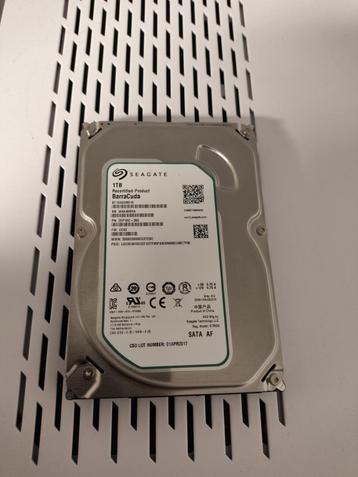 Seagate BarraCuda HDD 1TB beschikbaar voor biedingen