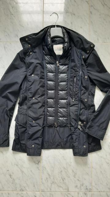 Moncler blauwe jas voor heren voor het tussenseizoen T 2 (48 beschikbaar voor biedingen
