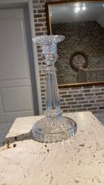 Glazen antieken kandelaar, Antiek en Kunst, Ophalen of Verzenden
