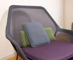 Vitra Slow Chair & Ottoman, Metaal, 75 tot 100 cm, Zo goed als nieuw, 50 tot 75 cm