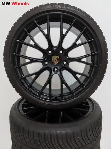 Porsche 20 inch 911 991.2 RS Spyder velgen met winterbanden beschikbaar voor biedingen