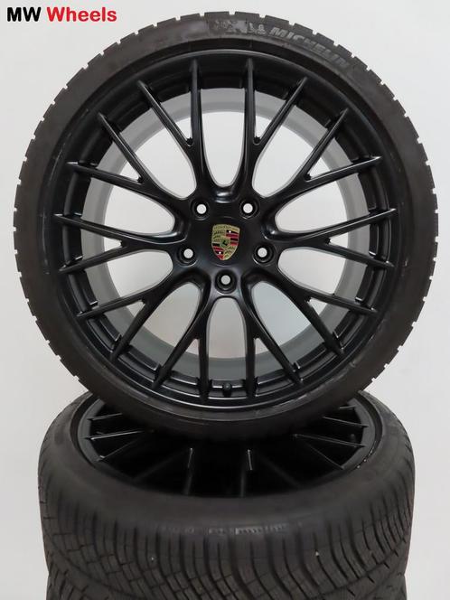 Porsche 20 inch 911 991.2 RS Spyder velgen met winterbanden, Auto-onderdelen, Banden en Velgen, Banden en Velgen, Winterbanden